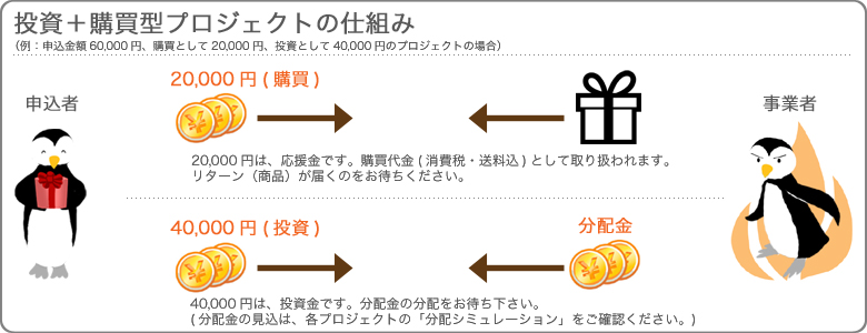 購買型+投資型プロジェクトについて